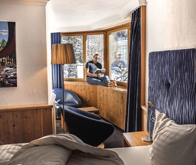 Номер Superior Одноместный, Sport & Wellnesshotel San Gian St. Moritz
