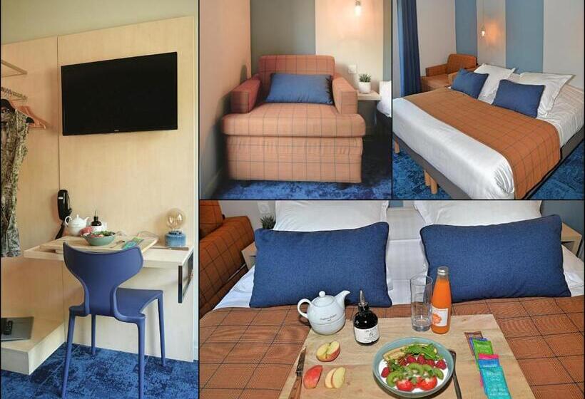 Трехместный Номер Superior, Hôtel Beauregard, The Originals Relais