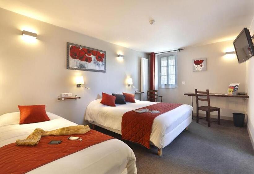 スタンダードトリプルルーム, Hôtel Les Tilleuls, Bourges