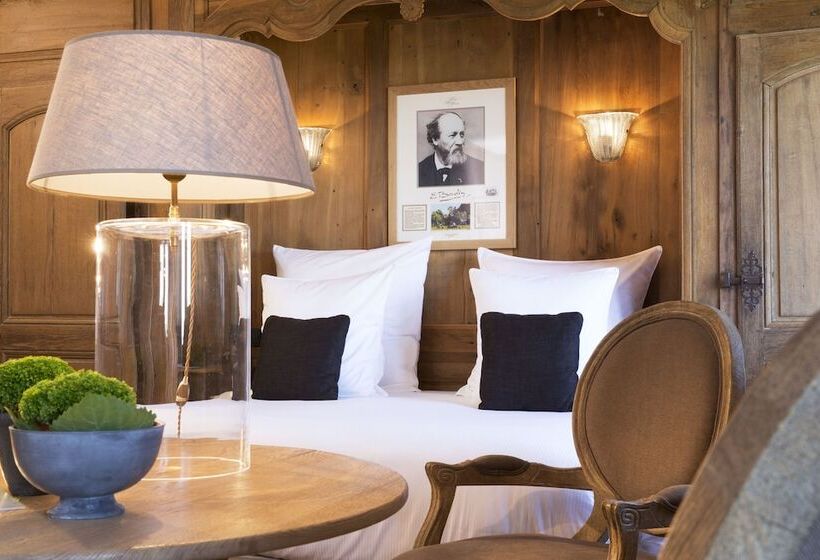 Номер Deluxe, La Ferme Saint Simeon Spa  Relais & Chateaux