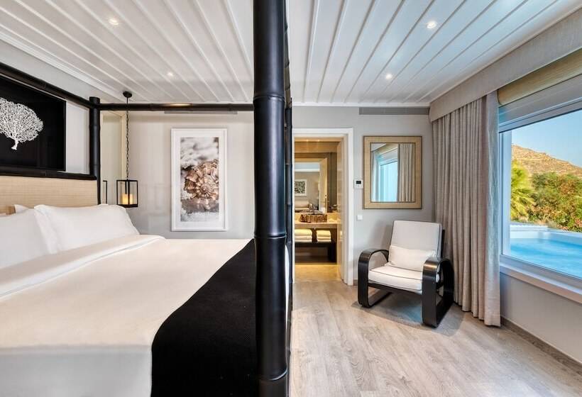 Люкс Deluxe Вид на Море, Santa Marina, A Luxury Collection Resort, Mykonos