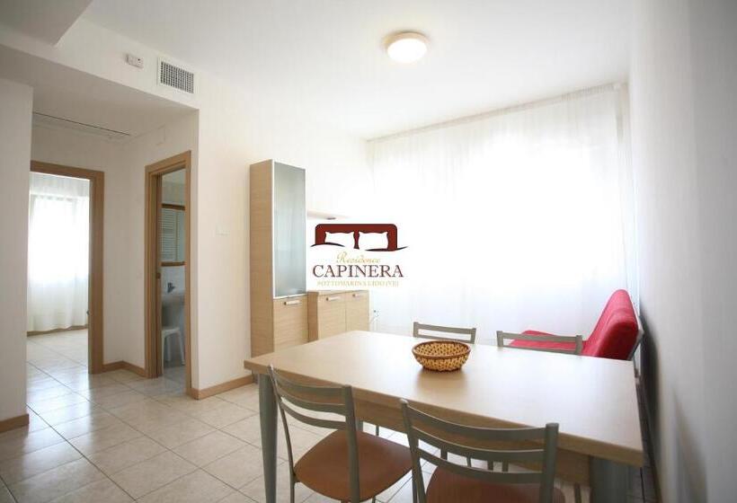 Апартаменты 1 Спальня, Residence Capinera