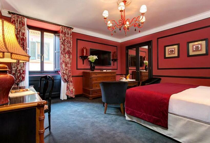 Camera Deluxe, D’inghilterra Roma – Starhotels Collezione