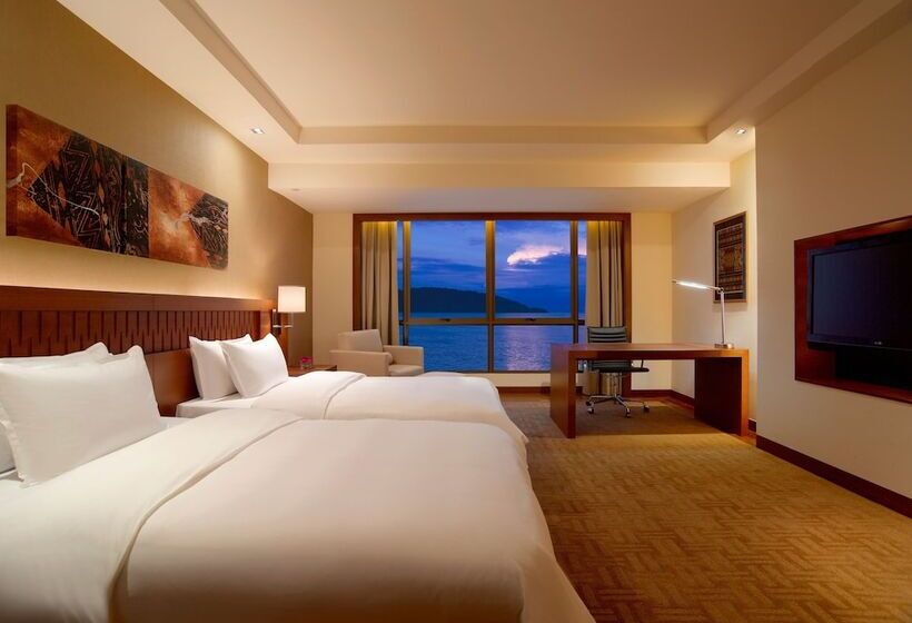 带海景的俱乐部房间, Hyatt Regency Kinabalu