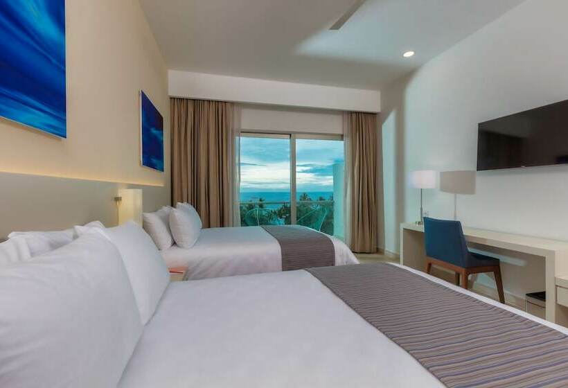 디럭스 룸 바다 전망, Krystal Puerto Vallarta