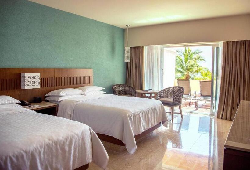 Quarto Standard 2 Camas Casal, Sheraton Buganvilias Resort & Convention Center