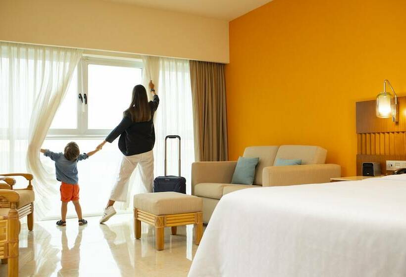 Quarto deluxe vista mar, Sheraton Buganvilias Resort & Convention Center