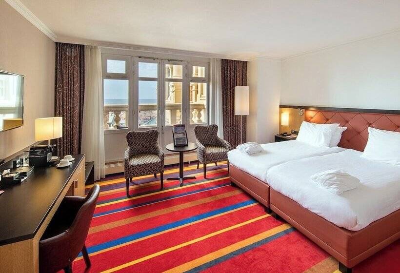 Superior Room Sea View, Grand Hotel Amrâth Kurhaus The Hague Scheveningen