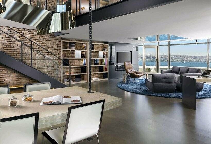 テラスつきの２ベッドルームアパートメント, Swissotel The Bosphorus Istanbul