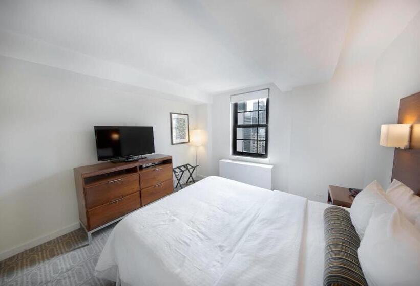 침실 2개 디럭스 아파트, The Beekman Tower, Trademark Collection By Wyndham