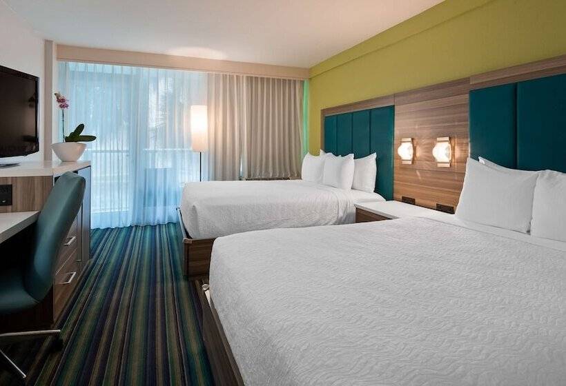 חדר סטנדרט שתי מיטות זוגיות, Best Western Plus Oceanside Inn