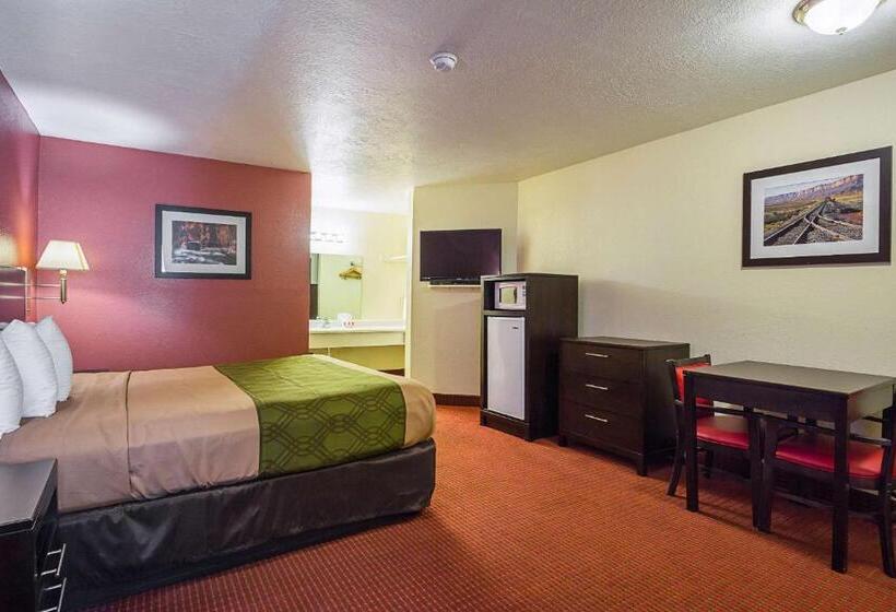 장애인을 위한 킹사이즈 침대 스탠다드 룸, Econo Lodge Hurricane Zion Park Area
