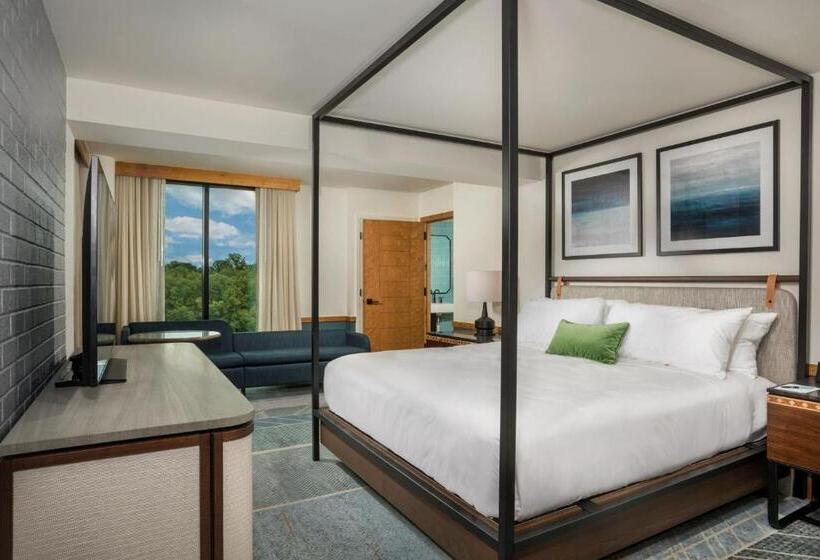 장애인을 위한 킹사이즈 침대 스탠다드 룸, Merriweather Lakehouse Hotel, Autograph Collection