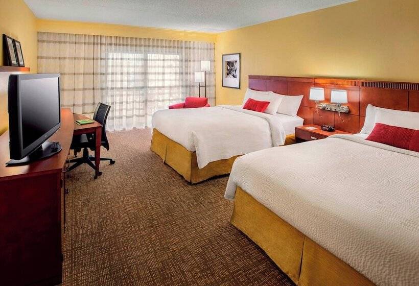 Номер Стандарт 2 Двуспальные Кровати, Courtyard By Marriott Tarrytown Westchester County