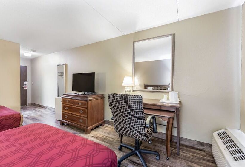 Номер Стандарт 2 Двуспальные Кровати, Econo Lodge
