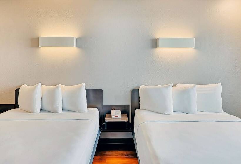 장애인을 위한 스탠다드 룸, Motel 6 Los Angeles, Ca   Los Angeles   Lax