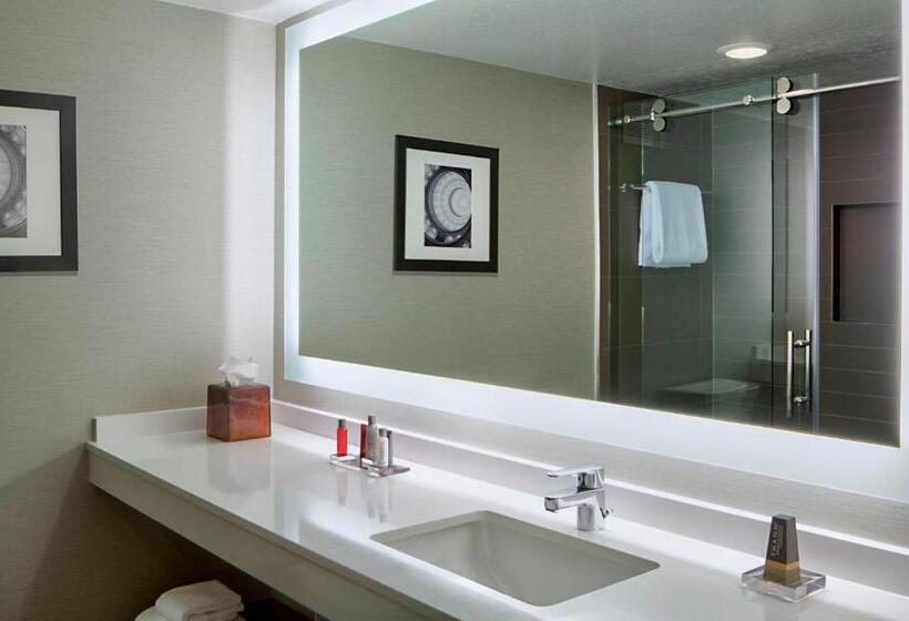 חדר סטנדרט עם מיטת קינג, Houston Marriott South At Hobby Airport