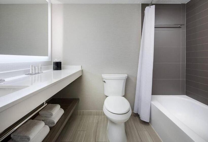 חדר סטנדרט שתי מיטות זוגיות, Houston Marriott South At Hobby Airport