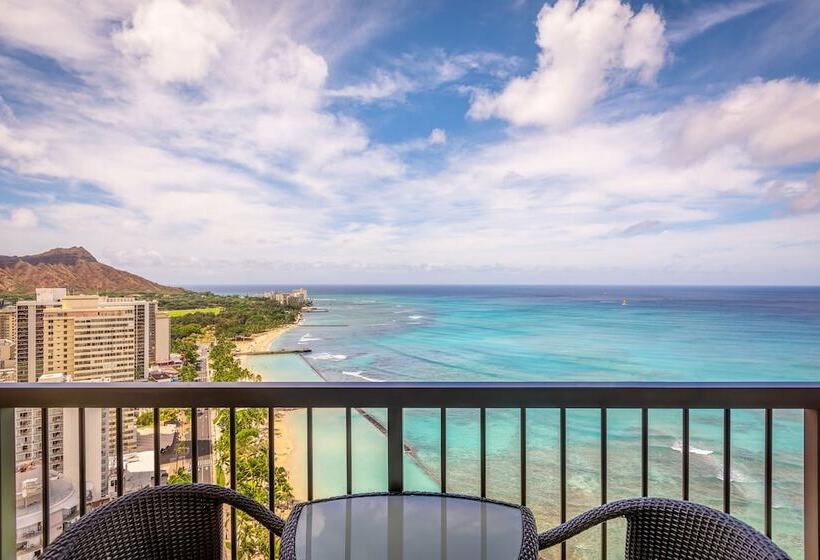 Club Room Sea View, Hyatt Regency Waikiki Beach Resort & Spa