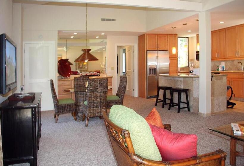 Апартаменты 1 Спальня Вид на Сад, Wailea Elua Village   Coraltree Residence Collection