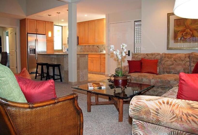 Апартаменты 1 Спальня Вид на Сад, Wailea Elua Village   Coraltree Residence Collection