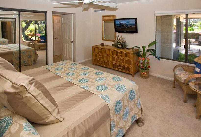 Апартаменты 1 Спальня Вид на Сад, Wailea Elua Village   Coraltree Residence Collection