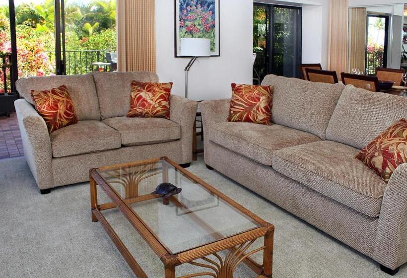 Апартаменты 2 спальни Вид на Сад, Wailea Elua Village   Coraltree Residence Collection