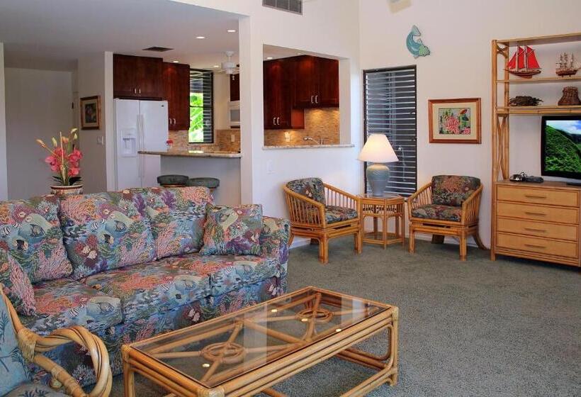 Апартаменты 2 Спальни Вид на Море, Wailea Elua Village   Coraltree Residence Collection