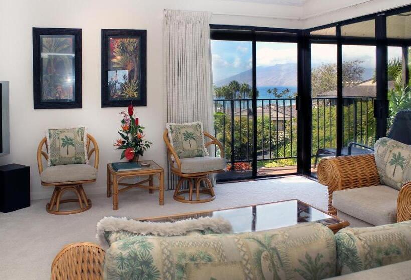 Апартаменты 2 Спальни Вид на Море, Wailea Elua Village   Coraltree Residence Collection
