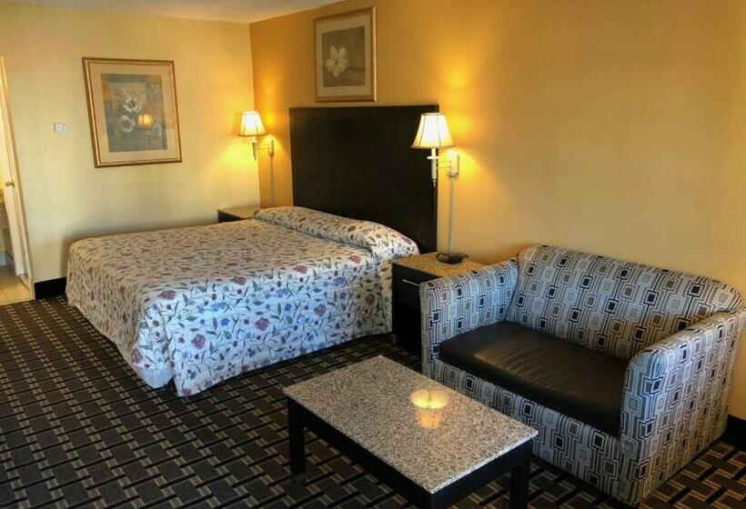 스탠다드 룸 킹사이즈 침대, Knights Inn Mount Laurel