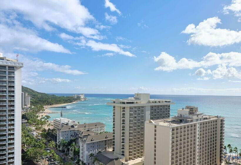 스탠다드 룸 더블 침대 2개, Outrigger Waikiki Beachcomber