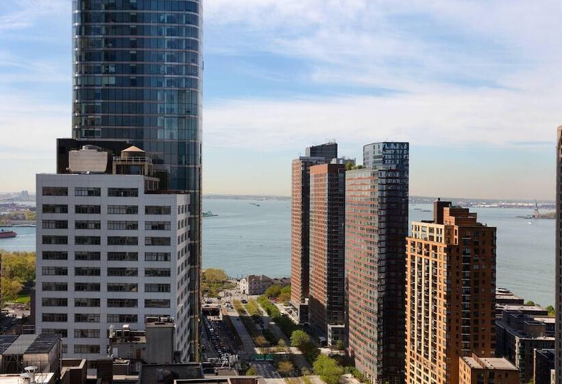 디럭스 전망 룸, New York Marriott Downtown