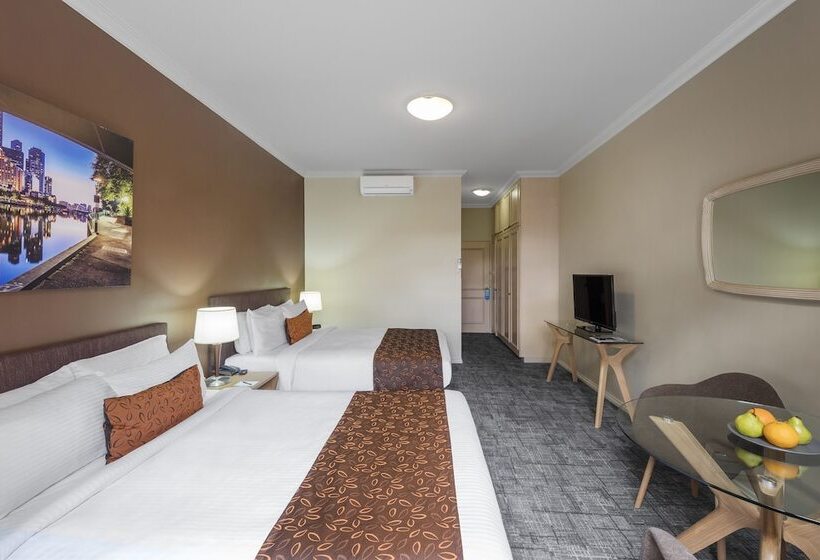 스탠다드 룸 더블 침대 2개, Kimberley Gardens Hotel, Serviced Apartments And Serviced Villas
