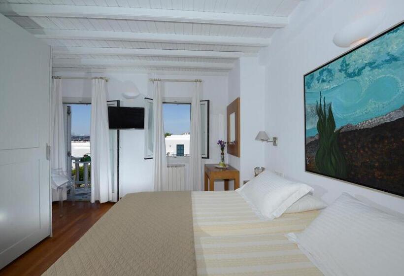 Номер Стандарт Индивидуальный Вид на Море, Elena Hotel Mykonos