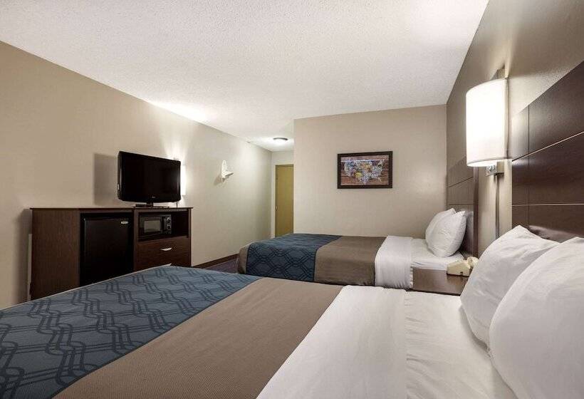 ２ダブルベッドのスタンダードルーム, Econo Lodge Darien Lakes