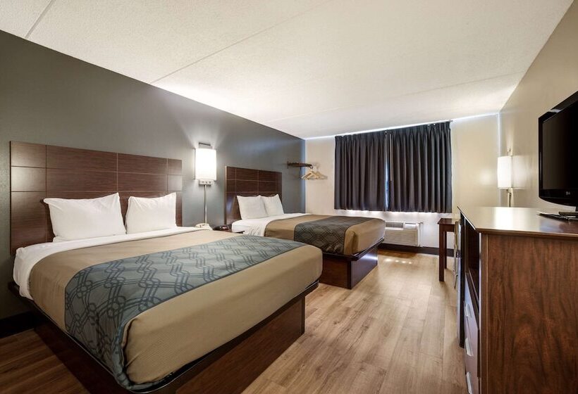 ２ダブルベッドのスタンダードルーム, Econo Lodge Darien Lakes