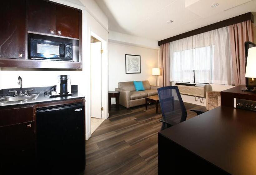 キングサイズベッドのスイートルーム, Holiday Inn & Suites Windsor Ambassador Bridge By Ihg