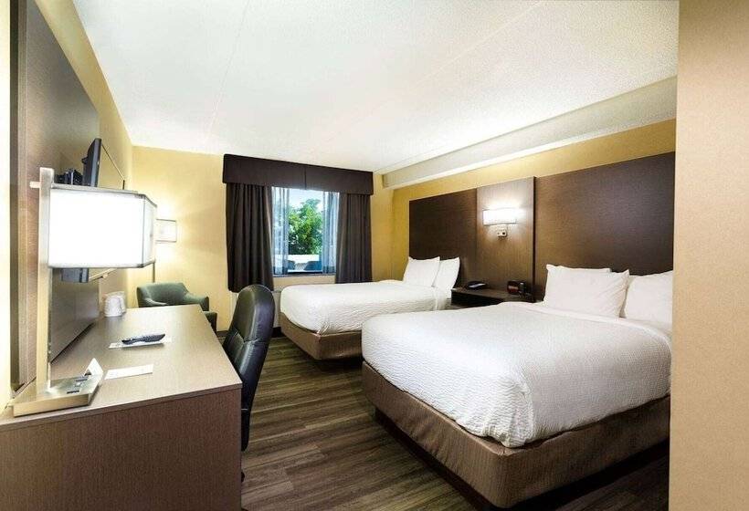２ダブルベッドのスタンダードルーム, Days Inn By Wyndham Fallsview