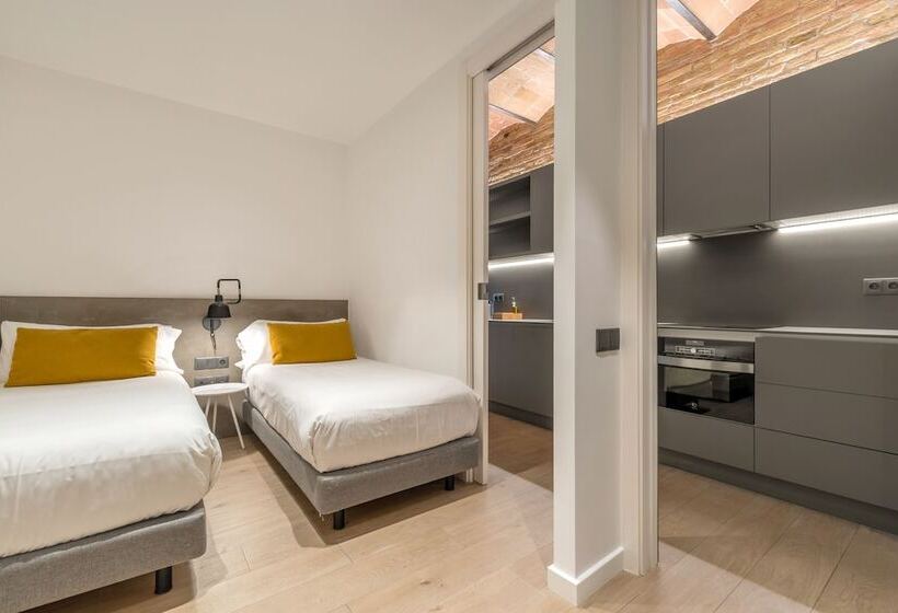 Апартаменты 2 Спальни, Aspasios Sagrada Familia Apartments