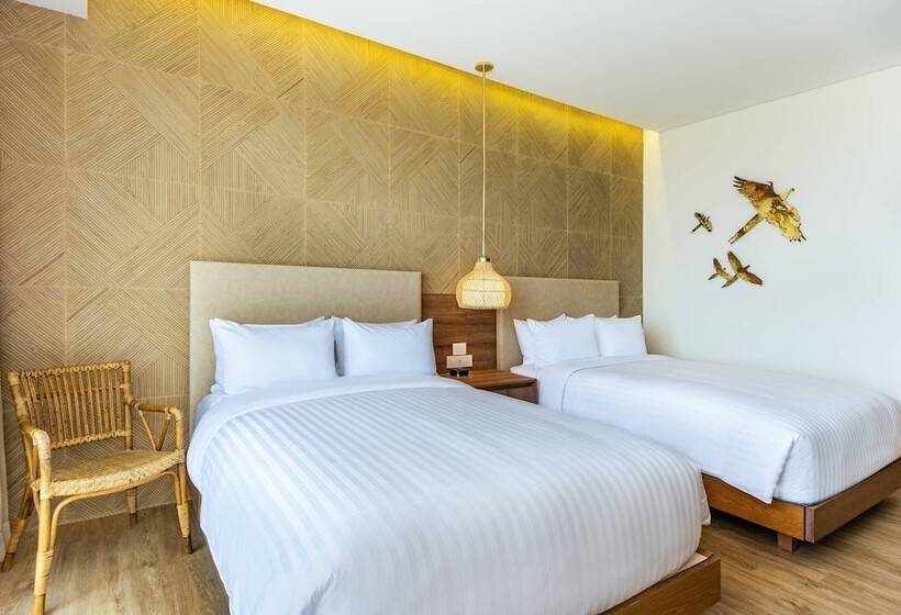חדר סטנדרט שתי מיטות זוגיות, Santa Marta Marriott Resort Playa Dormida