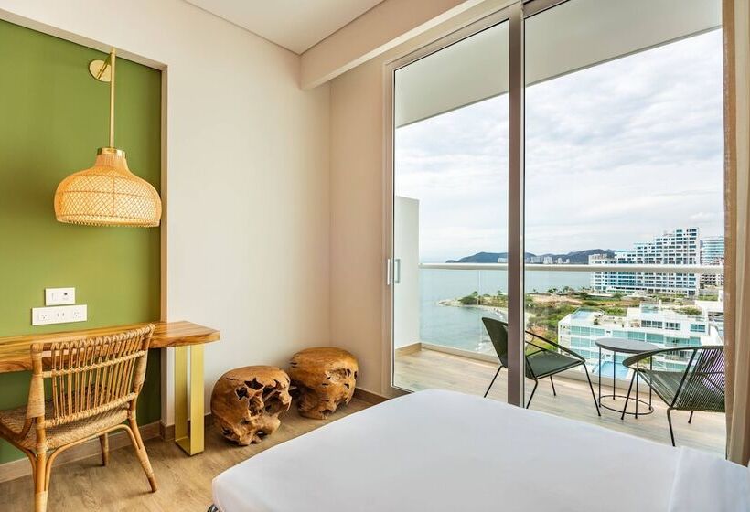 חדר סטנדרט מיטה זוגית, Santa Marta Marriott Resort Playa Dormida