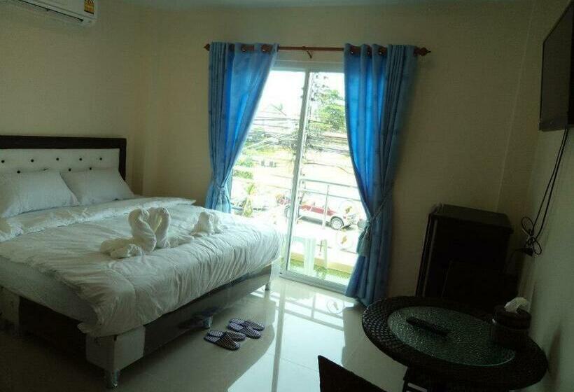 스탠다드 룸 킹사이즈 침대, Bann Lom Le Guest House