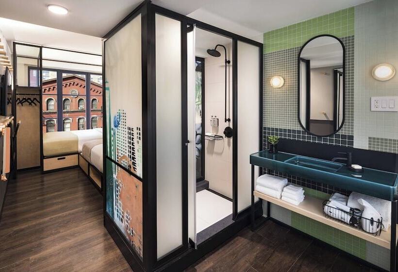 اتاق استاندارد با 2 تخت دوبل, Moxy Nyc East Village