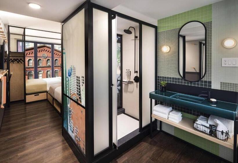 اتاق استاندارد با 2 تخت دوبل, Moxy Nyc East Village