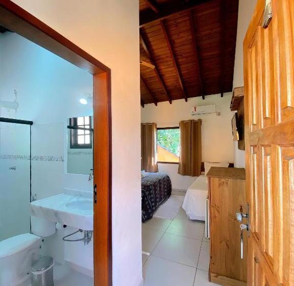 اتاق استاندارد چهار تخته, Pousada Parque Da Mata