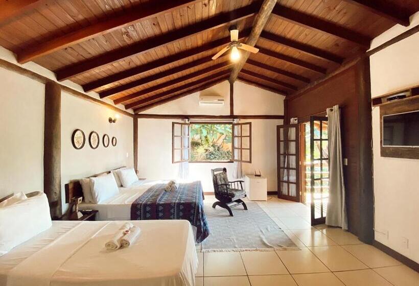 اتاق استاندارد چهار تخته, Pousada Parque Da Mata