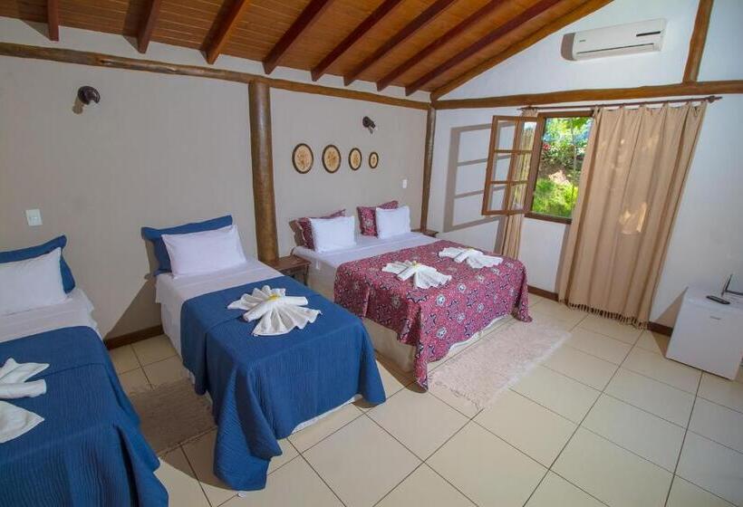 اتاق استاندارد چهار تخته, Pousada Parque Da Mata