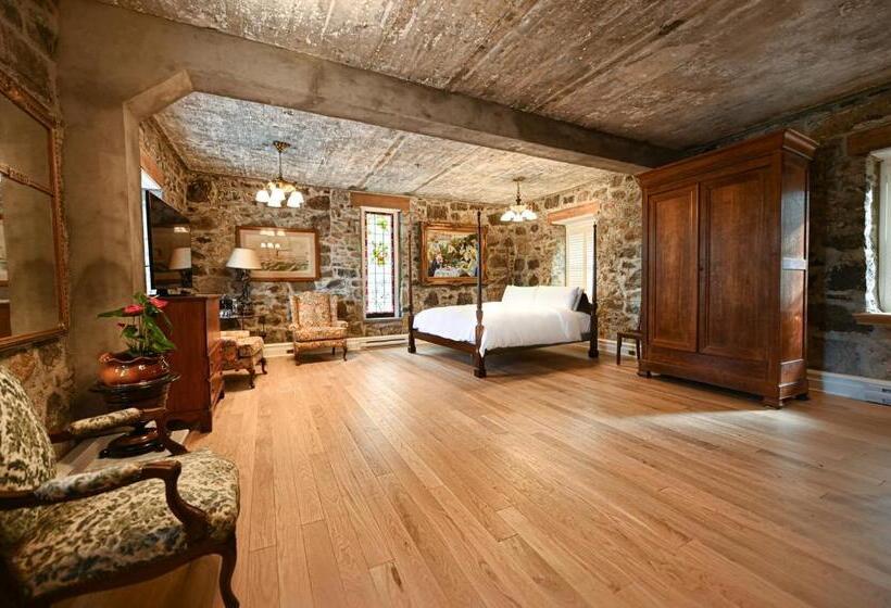 キングサイズベッドのスイートルーム, Stonehaven Le Manoir  Relais & Chateaux