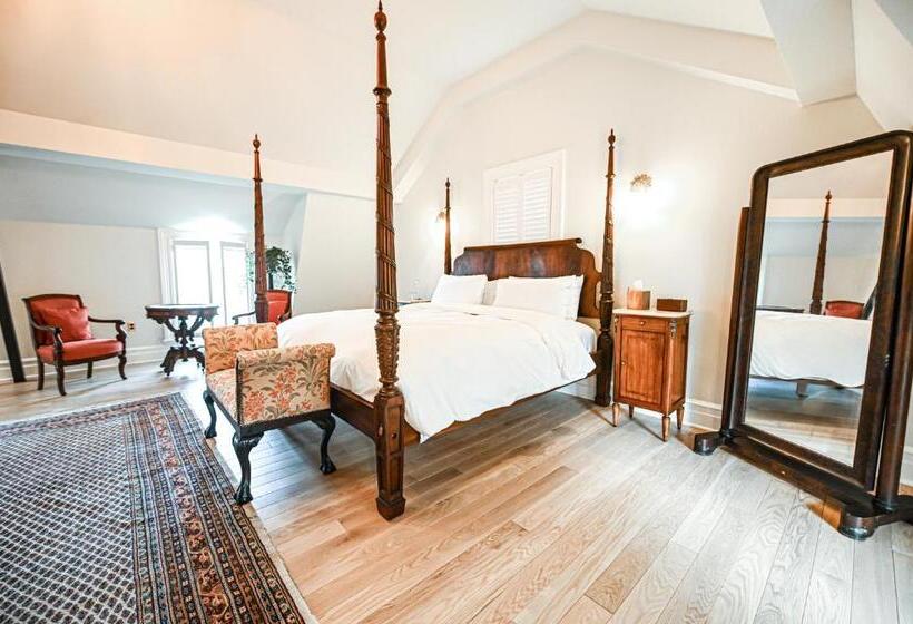 キングサイズベッドのスイートルーム, Stonehaven Le Manoir  Relais & Chateaux