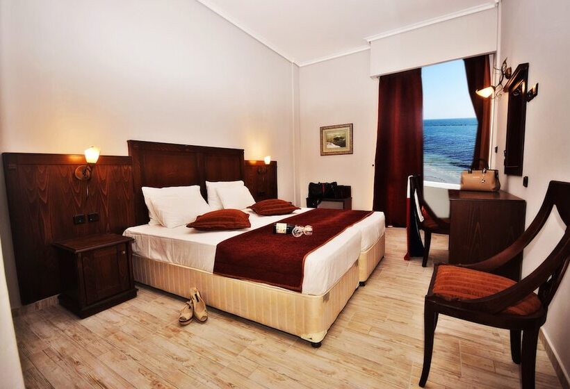 Номер Deluxe Вид на Море, Paralia Beach Boutique